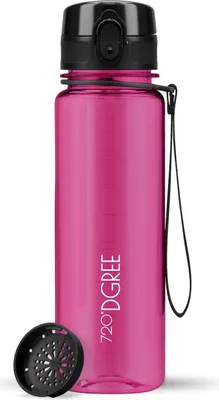 Immagine prodotto di Borraccia uberBottle crystalClear con filtro 500 ml / Rosa fucsia / 720DGREE