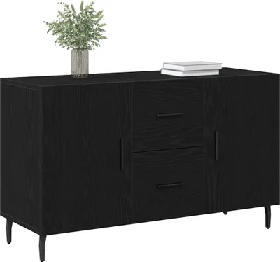Zdjęcie produktu dla vidaXL Kredens o wyglądzie czarnego dębu 100 x 36 x 60 cm materiał drewnopochodny