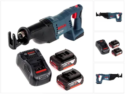 Immagine prodotto di Bosch GSA 18 V-Li Sega universale a batteria + 2x Batterie GBA 5,0 Ah + Caricabatterie