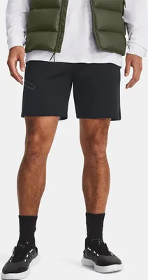 Produktbild von Under Armour Ua Unstoppable Flc Shorts - black, Größe:L