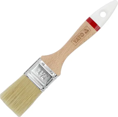 Immagine prodotto di Pennello professionale inglese da 1,5 pollici, setole naturali e sintetiche