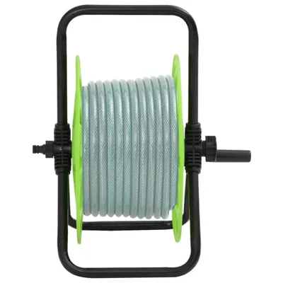 Produktbild von PUEAZU Schlauchtrommel Freistehend für 45 m 1/2" Schlauch Stahl - Schlauchwagen &44015