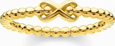 Produktbild von Thomas Sabo - TR2320-413-39-48 - Ring - Damen - 925er Silber gelbvergoldet - Weite 48