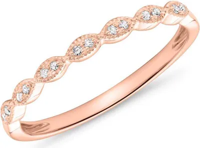 Produktbild von JEWLIX Diamantring 585er Gold DR0405-14KR (Größe: 54mm)