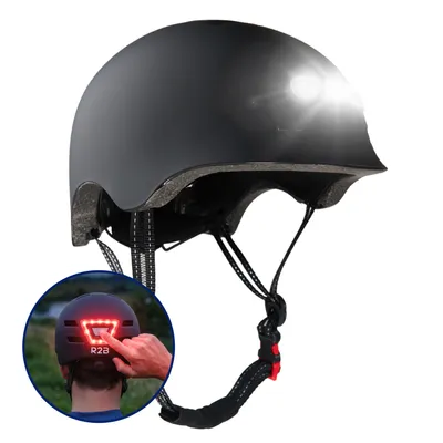 Produktbild von R2B Fahrradhelm mit LED Beleuchtung - Größe L=S 48-52 cm - Unisex