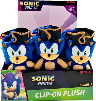Zdjęcie produktu dla Figurka Sonic - pluszowa zawieszka