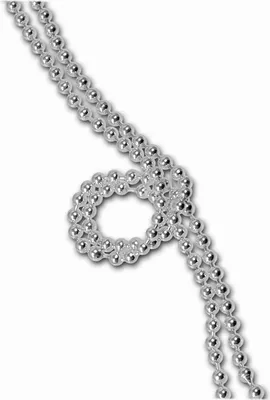 Produktbild von SilberDream Halskette 45cm 925 Sterling Silber Damen Schmuck silber SDK00645