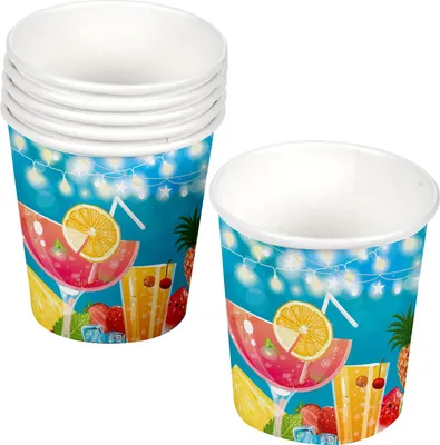 Image de Set de 10 gobelets en carton Apero times