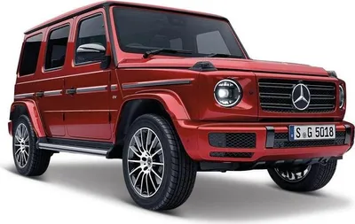 Image de Maisto 31531 - Voiture miniature - Mercedes Classe G G500 '19 (rouge métallisé, échelle 1:25)