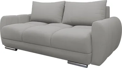 Produktbild von MIRJAN24 Sofa Logo 2, Wohnzimmer Couch, 2-Sitzer, Wellenfeder, Polstersofa (Farbe: Velo 633)