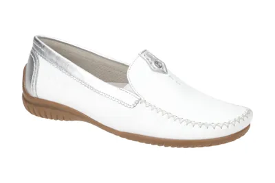 Produktbild von Gabor 86.090 Damenschuhe - bequeme Slipper - Halbschuhe weiß Freizeit NEU