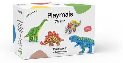 Image de PlayMais - Kit de bricolage Classic Dinoworld « Dinosaures »