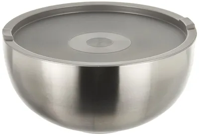 Produktbild von Edelstahl-Thermobowl mit Deckel, 30 cm