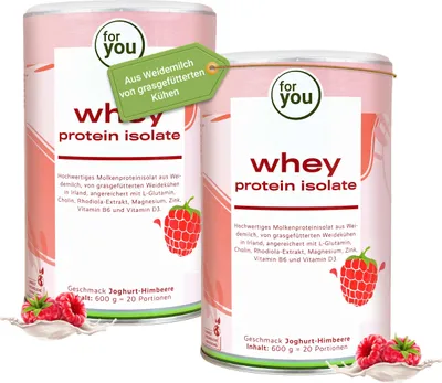 Obrázek produktu pro pro vás syrovátkový proteinový izolát - Joghurt-Himbeere Doppelpack