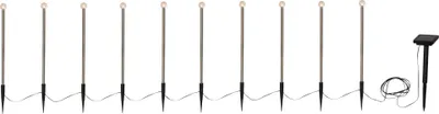 Produktbild von Star Trading 482-88, Außen-Bodenbeleuchtung, Silber, Garten, 10 Glühbirne(n), LED, Warmweiß