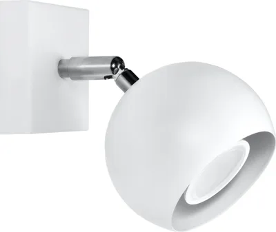 Produktbild von Wandleuchte OCULARE weiß 1xGU10 10W Stahl 10x16x10cm Sollux Lighting