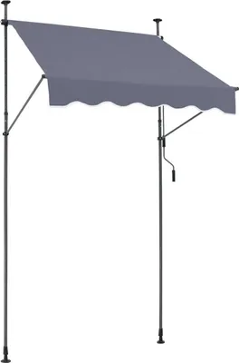 Immagine prodotto di Tenda da sole retrattile per patio 59x47" con manovella