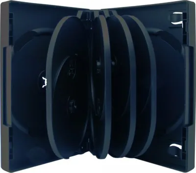 Produktbild von XLayer 10fach 10er DVD CD Box Hüllen