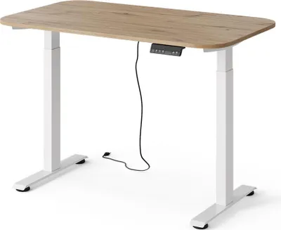 Obrázok produktu pre Stôl Vicco Elevate Biely/remeselník 120 x 70 cm 2 motory, Model 58657
