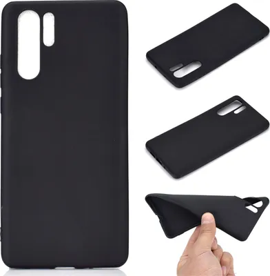Produktbild von HUAWEI P30 pro Lovely Candy Color Matte TPU Anti-Scratch rutschfeste Schutzhülle Zurück Fall schwarz