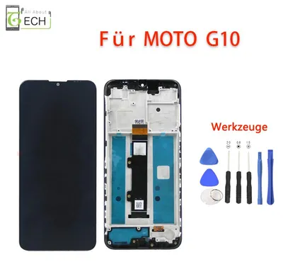 Produktbild von Für Motorola Moto G10 XT2127 LCD Display mit Rahmen Touch Screen Bildschirm