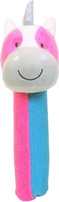 Produktbild von Fiesta Crafts Einhorn Kuscheltier Spielzeug - buntes Lernspiel