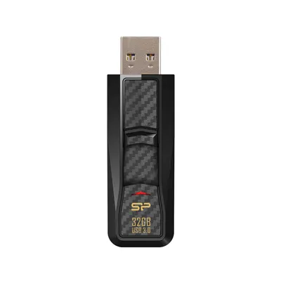 Produktbild von Silicon Power Blaze B50, 32 GB, USB Typ-A, 3.2 Gen 1 (3.1 Gen 1), Dia, 8,3 g, Schwarz
