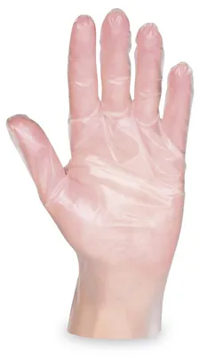 Produktbild von 200x Einweghandschuhe transparent aus TPE ungepudert Latexfrei Gr. M