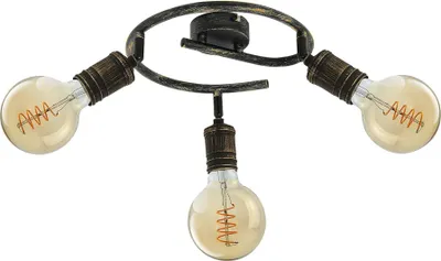 Immagine prodotto di Lampada da soffitto moderna E27 3x25W colore oro antico 3216 Fidel Rabalux