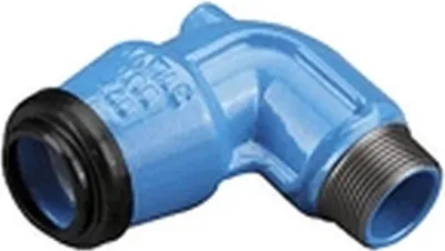 Produktbild von Hawle Austria Winkel Iso K 6460, 6/4", 90°, AD 50 mm, 1 Stk.