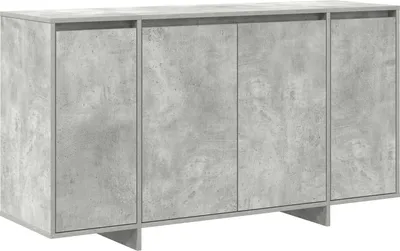 Produktbild von Möbel Beton Grau Sideboard Beton grau Holzwerkstoff 135 x 41 x 75 cm - Kommoden 3333889
