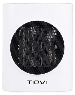 Produktbild von Tiqvi PTC Elektrischer Heizlüfter Weiß 1500W Energiesparende Elektrische