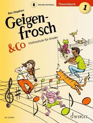 Obrázek produktu pro Geigenfrosch & Co: Theoriebuch 1