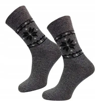 Produktbild von Pofantazjujmy ANGORA Herren Wollsocken Thermosocken