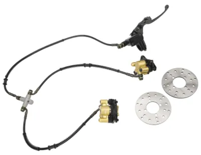 Produktbild von Bremsklotz-Set mit Bremsscheiben für Dirt Bikes und ATVs