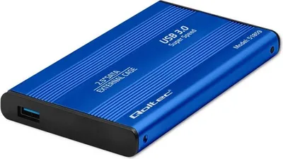 Image de Qoltec Hard Drive adapterUSB3.0 HDD/SSD 2.5"SATA3 blue