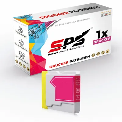 Produktbild von LC-1100M Tintenpatrone Kompatibel für Brother MFC-5890 CN | 1x Magenta