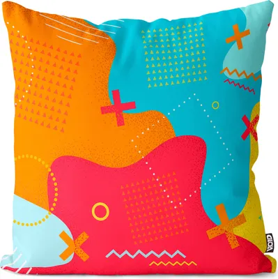 Produktbild von VOID Pop Art Farben Splash Kissenbezug Kissenhülle Sofakissen Kissen Deko Outdoor-Kissen Dekokissen