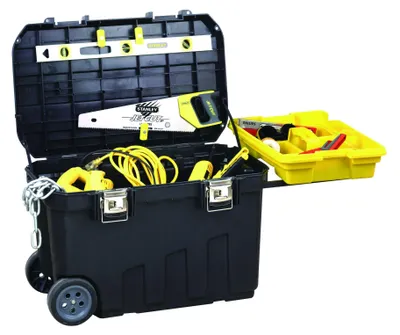 Obrázok produktu pre Stanley MOBILE Job Chest, Brašňa na kolieskach, Kov, Plast, Čierna