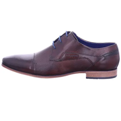 Image de Bugatti Chaussures à lacets pour hommes Morino Marron, Couleur:Marron, EU Taille:47