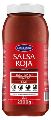 Obrázok produktu pre Santa Maria Red mexická salsa 2300 g – Pikantná, autentická salsa na namáčanie a varenie