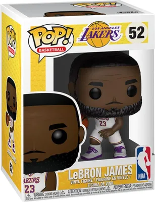 Produktbild von NBA Los Angeles Lakers - LeBron James 52 - Funko Pop! Vinyl Figur