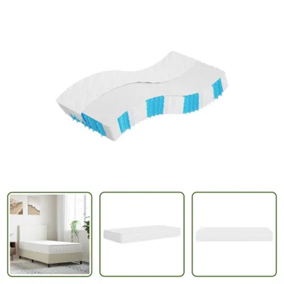 Produktbild von The Living Store Matratze Taschenfederkern Mittelfest 100x200 cm