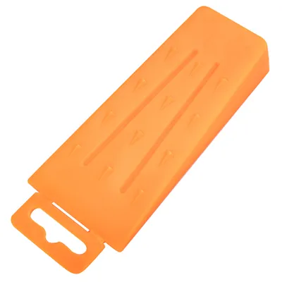 Produktbild von NEO TOOLS Holzspaltkeil, Kunststoffkeil 5,5/8/10", 100/200/300g. Aus PP-Kunststoff, konturierte Oberfläche, integrierter Aufhänger, entsprechend profilierte Oberfläche mit Zähnen (5,5")