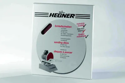 Produktbild von Hegner 6410004 Schleifscheiben Metall Korn 120 f. HSM 300/WSM 300/HSM 300S 3 Stk