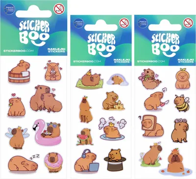 Produktbild von Capybara Aufkleber Boo