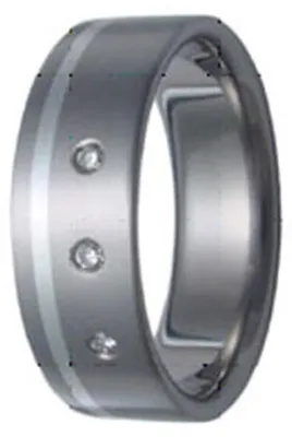 Produktbild von SilberDream Titan Ring Herren Damen Titanringe Gr.18 D3RXT3018