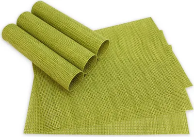 Immagine prodotto di Set di 6 tovagliette ELEGANCE verde chiaro come tovagliette da tavolo