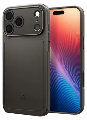 Produktbild von Spigen Thin Fit (MagFit), Cover, Apple, iPhone 17 Pro, 16 cm (6.3"), Dunkles Grau