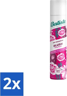 Immagine prodotto di Batiste - Blush - Shampoo a secco - Profumo floreale - Rinfresca e dona consistenza - 200 ml - Value pack - 2 pezzi